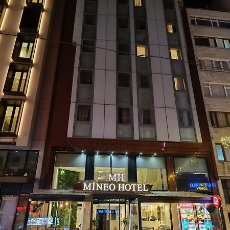 Mineo Hotel Taksim Istanbul Bagian luar foto