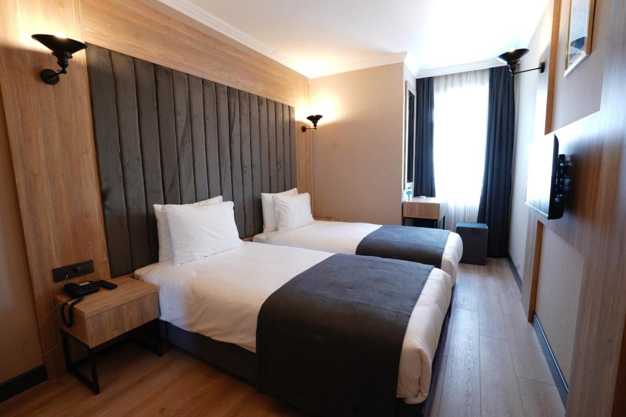 Mineo Hotel Taksim Istanbul Bagian luar foto