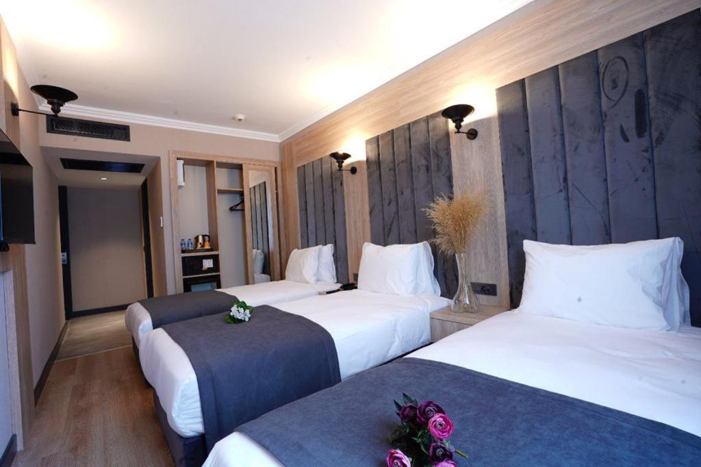 Mineo Hotel Taksim Istanbul Bagian luar foto