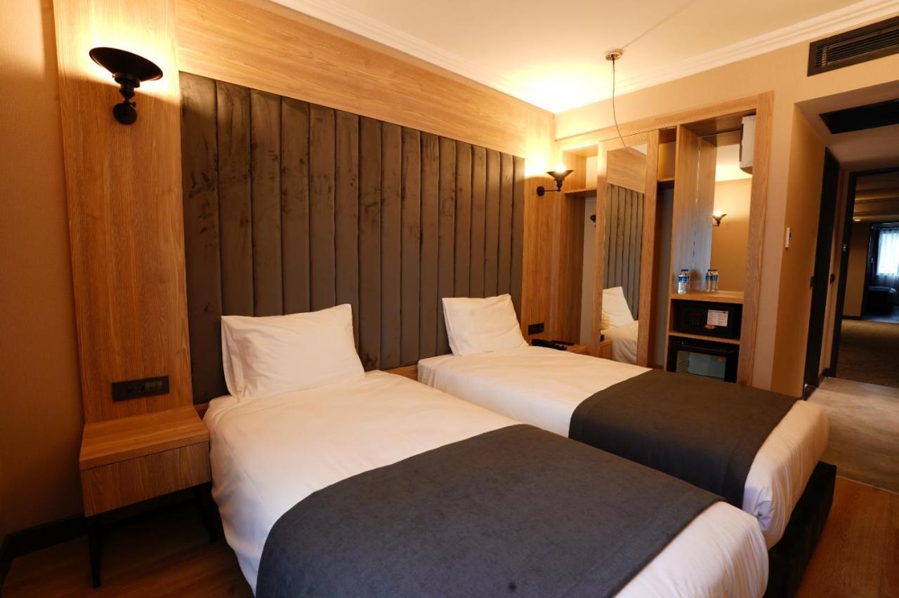 Mineo Hotel Taksim Istanbul Bagian luar foto