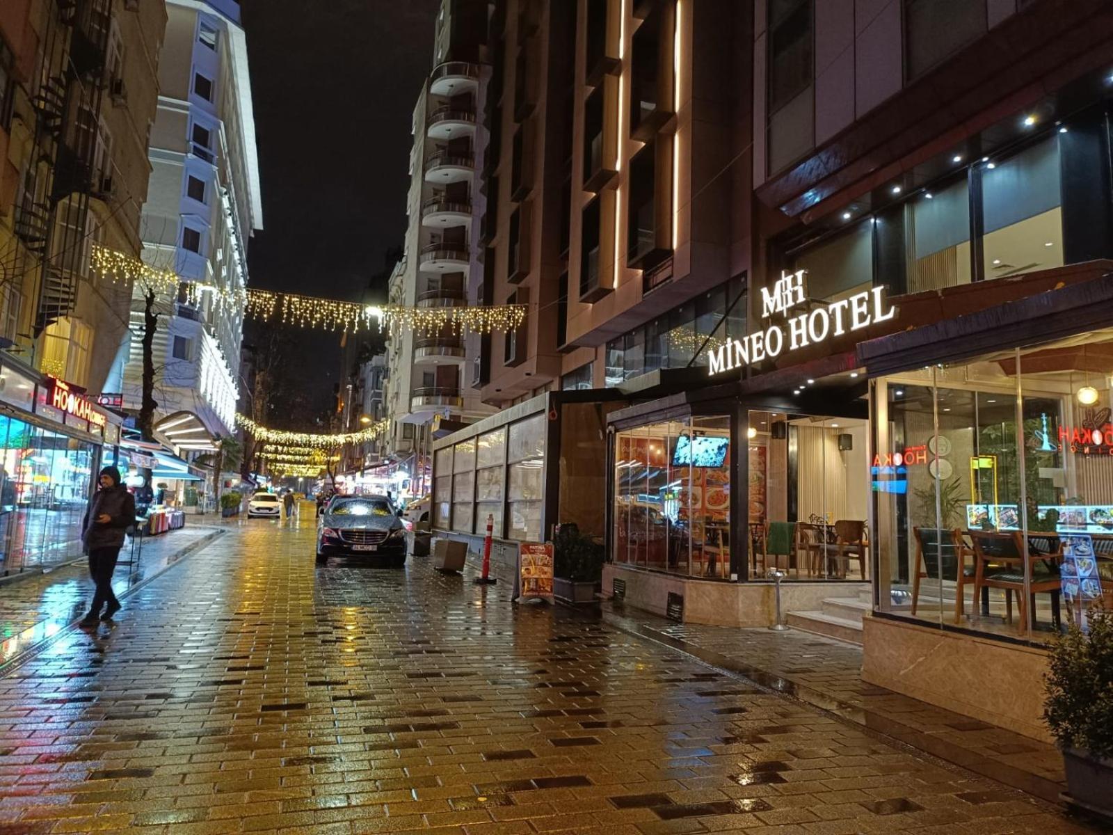 Mineo Hotel Taksim Istanbul Bagian luar foto